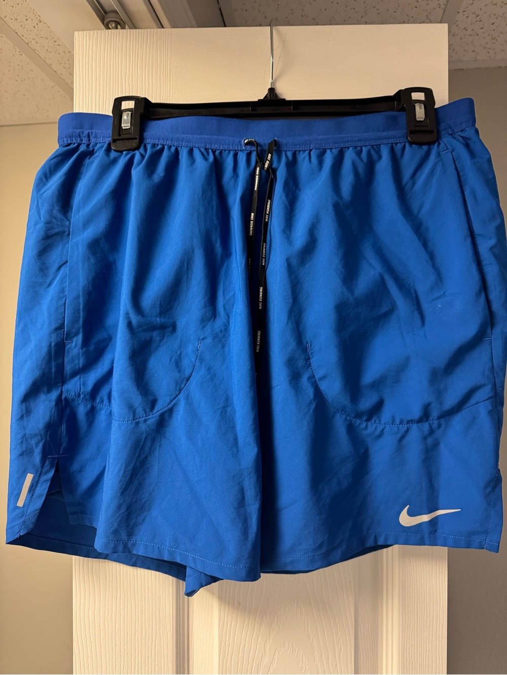 Nike Men’s Bright Blue Athletic Running Shorts